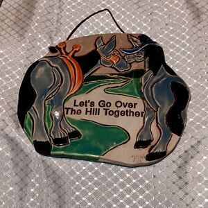 1994 Smokey Mountain plaque Let's Go Over the Hill together